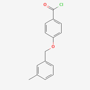 4-[(3-Methylbenzyl)oxy]benzoyl chloride