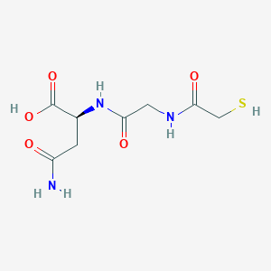 molecular formula C8H13N3O5S B14207309 N-(Sulfanylacetyl)glycyl-L-asparagine CAS No. 823803-10-7