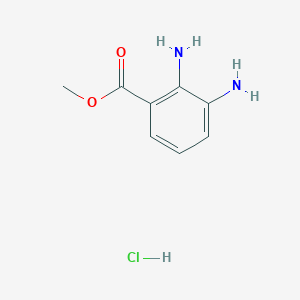 molecular formula C8H11ClN2O2 B1420741 Methyl 2,3-Diaminobenzoate Hydrochloride CAS No. 1189942-66-2
