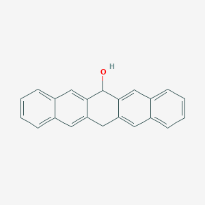molecular formula C22H16O B14207455 6,13-Dihydropentacen-6-OL CAS No. 757971-43-0