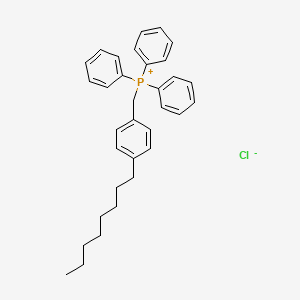 molecular formula C33H38ClP B1420751 (4-Octylbenzyl)(triphenyl)phosphonium chloride CAS No. 62640-29-3