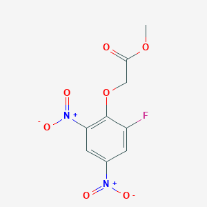 Methyl (2-fluoro-4,6-dinitrophenoxy)acetate
