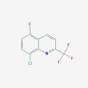 8-Chloro-5-fluoro-2-(trifluoromethyl)quinoline