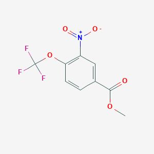 Methyl 3-nitro-4-(trifluoromethoxy)benzoate