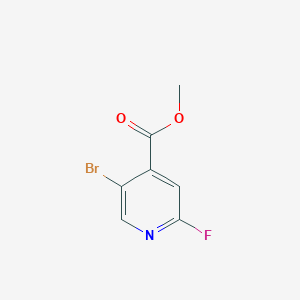 Methyl 5-bromo-2-fluoroisonicotinate
