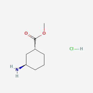 trans-Methyl-3-aminocyclohexanecarboxylate hydrochloride