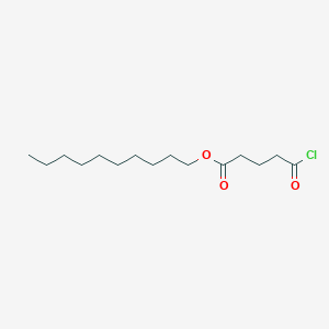 molecular formula C15H27ClO3 B14207809 Decyl 5-chloro-5-oxopentanoate CAS No. 821015-73-0