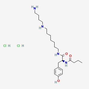 molecular formula C24H44Cl2N4O3 B1420781 Philanthotoxin 74 CAS No. 401601-12-5
