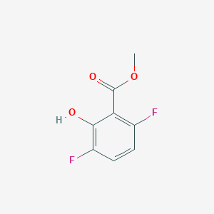 molecular formula C8H6F2O3 B1420784 Methyl 3,6-difluoro-2-hydroxybenzoate CAS No. 1214324-50-1