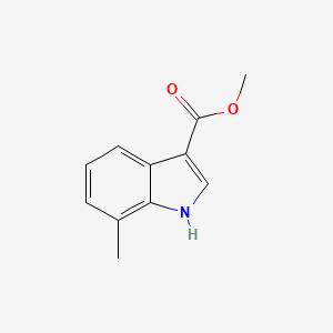 molecular formula C11H11NO2 B1420790 Methyl 7-methyl-1H-indole-3-carboxylate CAS No. 773134-49-9