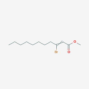 molecular formula C12H21BrO2 B14207924 Methyl 3-bromoundec-2-enoate CAS No. 832734-26-6