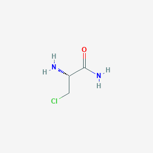 molecular formula C3H7ClN2O B14207949 3-Chloro-L-alaninamide CAS No. 820253-30-3