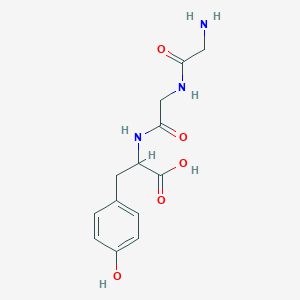 molecular formula C13H17N3O5 B142080 Glycylglycyl-L-tyrosine CAS No. 17343-07-6