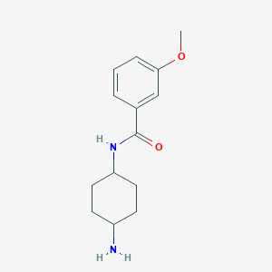 molecular formula C14H20N2O2 B14208005 N-(4-aminocyclohexyl)-3-methoxybenzamide CAS No. 771543-83-0