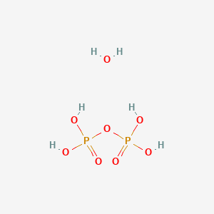 molecular formula H6O8P2 B14208057 Diphosphoric acid--water (1/1) CAS No. 825629-42-3