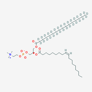 molecular formula C42H82NO8P B1420812 1-Palmitoyl-2-oleoyl-sn-glycero-3-PC-d31 CAS No. 179093-76-6