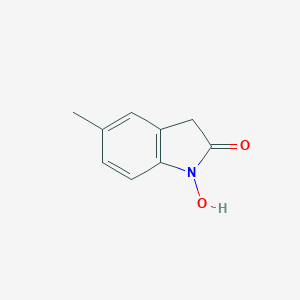 molecular formula C9H9NO2 B142082 1-Hydroxy-5-methylindolin-2-one CAS No. 131388-00-6