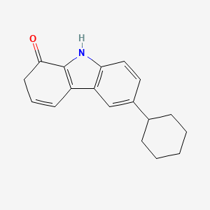 6-cyclohexyl-2,9-dihydro-1H-carbazol-1-one