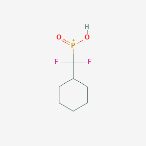 molecular formula C7H12F2O2P+ B14208320 [Cyclohexyl(difluoro)methyl](hydroxy)oxophosphanium CAS No. 828265-17-4