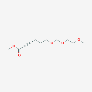 molecular formula C11H18O5 B14208375 Methyl 6-[(2-methoxyethoxy)methoxy]hex-2-ynoate CAS No. 824948-15-4