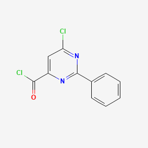 6-Chloro-2-phenylpyrimidine-4-carbonyl chloride