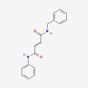 molecular formula C17H16N2O2 B14208723 N~1~-Benzyl-N~4~-phenylbut-2-enediamide CAS No. 827314-35-2