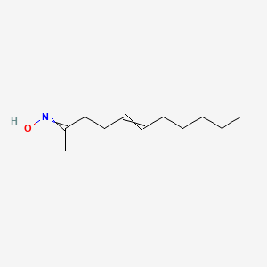 molecular formula C11H21NO B14208771 N-undec-5-en-2-ylidenehydroxylamine CAS No. 845622-00-6