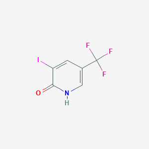 molecular formula C6H3F3INO B1420893 3-碘-5-(三氟甲基)吡啶-2-醇 CAS No. 300851-88-1