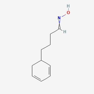 molecular formula C10H15NO B14208937 N-[4-(Cyclohexa-2,4-dien-1-YL)butylidene]hydroxylamine CAS No. 831171-60-9