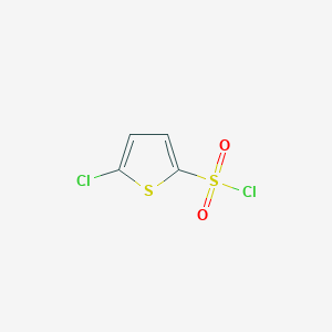 molecular formula C4H2Cl2O2S2 B142095 5-Chlorothiophene-2-sulfonyl chloride CAS No. 2766-74-7