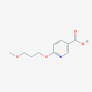 6-(3-Methoxypropoxy)pyridine-3-carboxylic acid