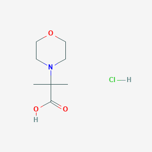 2-Methyl-2-(morpholin-4-yl)propanoic acid hydrochloride