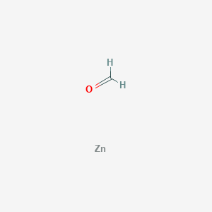 molecular formula CH2OZn B14209765 Formaldehyde--zinc (1/1) CAS No. 817629-64-4