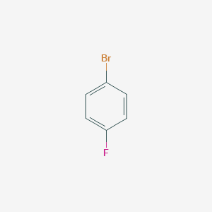molecular formula C6H4BrF B142099 1-溴-4-氟苯 CAS No. 460-00-4