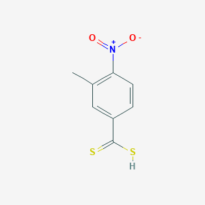 molecular formula C8H7NO2S2 B14209950 3-Methyl-4-nitrobenzene-1-carbodithioic acid CAS No. 780732-86-7