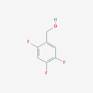 molecular formula C7H5F3O B142100 2,4,5-Trifluorobenzyl alcohol CAS No. 144284-25-3