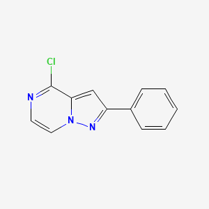 4-Chloro-2-phenylpyrazolo[1,5-a]pyrazine