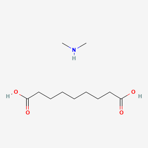 molecular formula C11H23NO4 B14210393 Nonanedioic acid--N-methylmethanamine (1/1) CAS No. 722544-02-7