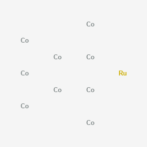 molecular formula Co9Ru B14210395 Cobalt--ruthenium (9/1) CAS No. 823185-82-6
