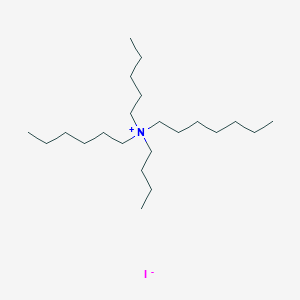 molecular formula C22H48IN B14210671 N-Butyl-N-hexyl-N-pentylheptan-1-aminium iodide CAS No. 628724-42-5
