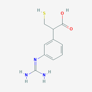molecular formula C10H13N3O2S B14210700 TAFI inhibitor 