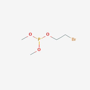 molecular formula C4H10BrO3P B14210715 Phosphorous acid, 2-bromoethyl dimethyl ester CAS No. 753504-76-6