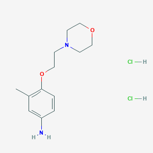 3-Methyl-4-[2-(4-morpholinyl)ethoxy]phenylamine dihydrochloride