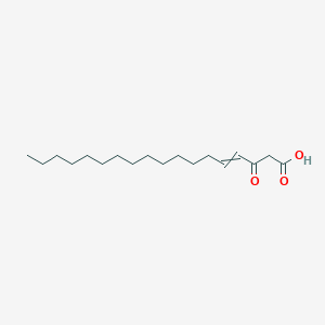 molecular formula C18H32O3 B14210878 3-Oxooctadec-4-enoic acid CAS No. 821786-77-0