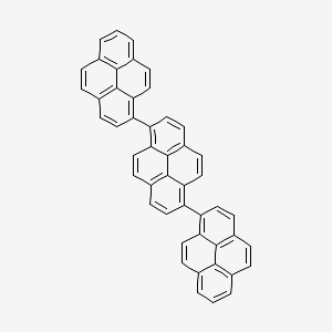 molecular formula C48H26 B14211094 1,6-Di(pyren-1-yl)pyrene CAS No. 797057-73-9