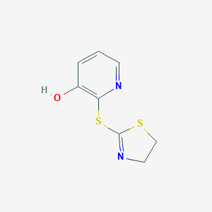 2-(3-Hydroxy-2-pyridyl)-2-thiothiazoline