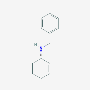 molecular formula C13H17N B14211374 (1S)-N-Benzylcyclohex-2-en-1-amine CAS No. 527751-10-6