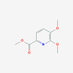 molecular formula C9H11NO4 B1421163 Methyl 5,6-dimethoxypicolinate CAS No. 324028-87-7