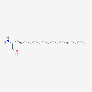 molecular formula C18H35NO B14211660 3,14-Octadecadien-1-ol, 2-amino- CAS No. 824395-54-2