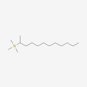 molecular formula C15H34Si B14212124 Silane, trimethyl(1-methylundecyl)- CAS No. 543717-17-5